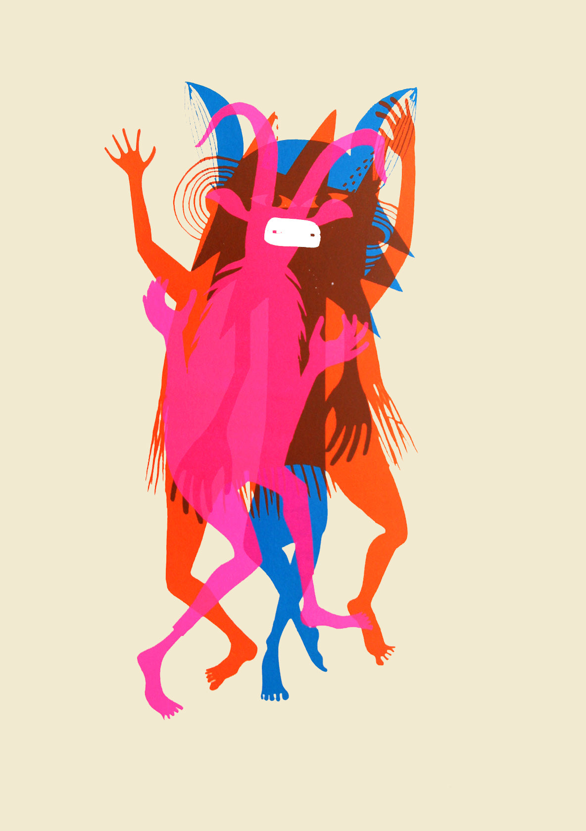 buy handmade screenprint by Céline Azorin