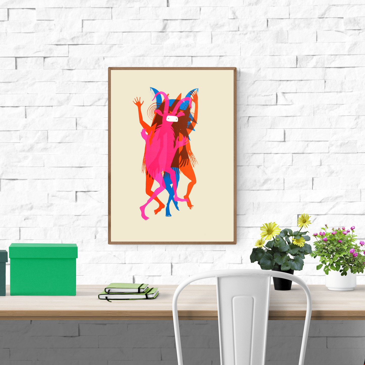 buy original handmade screenprint by Céline Azorin