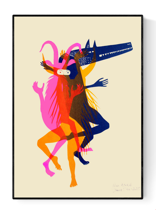 buy Celine Azorin screenprint 'danse'