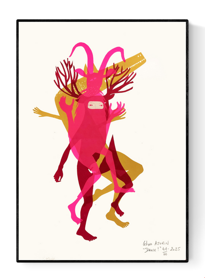 buy Celine Azorin screenprint Danse