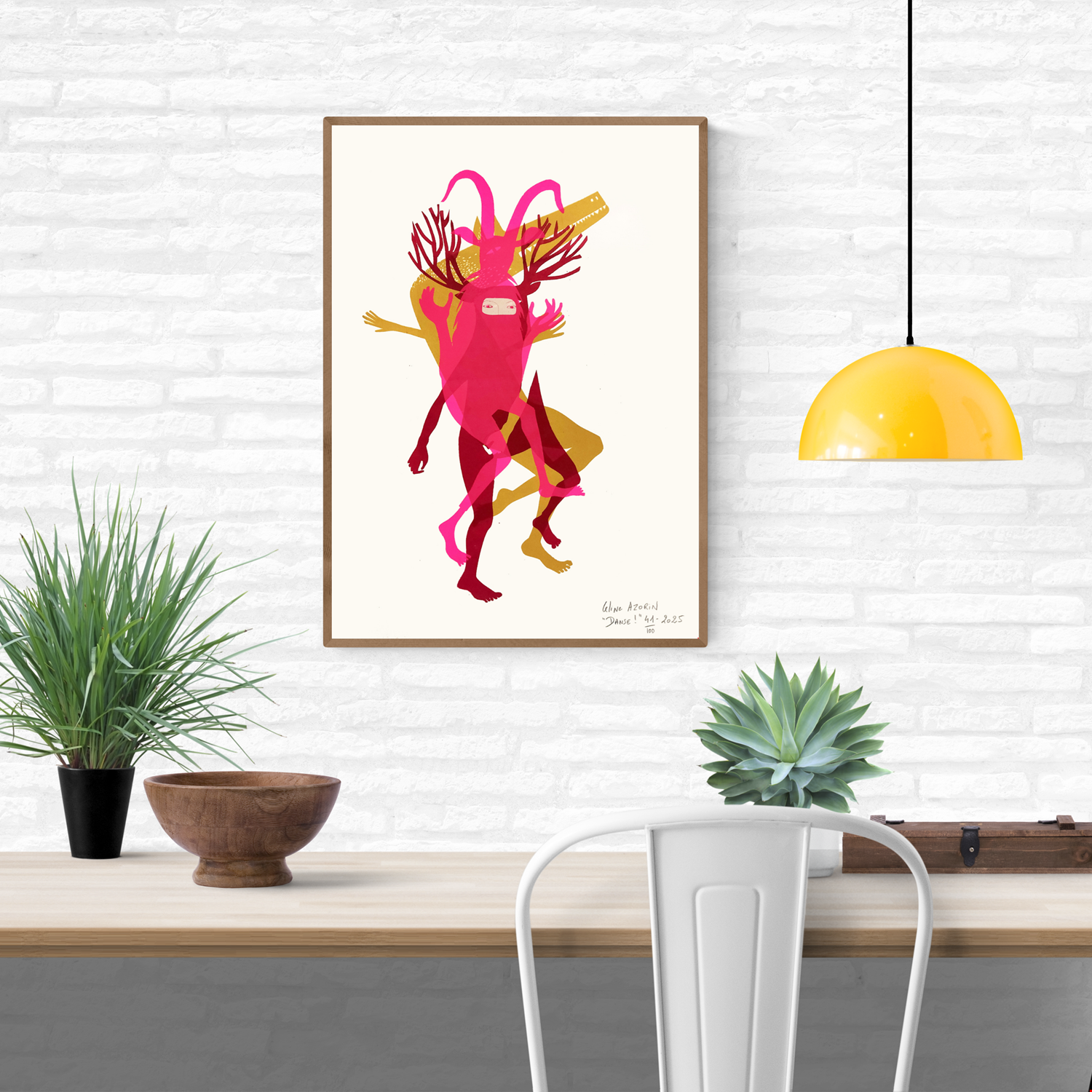 buy original screenprint by Celine Azorin