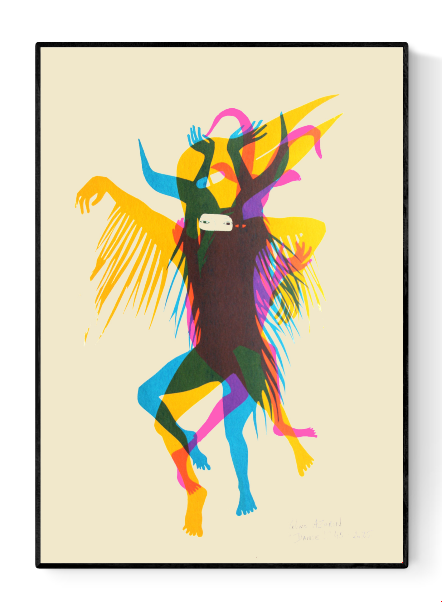 buy Celine Azorin screenprint danse