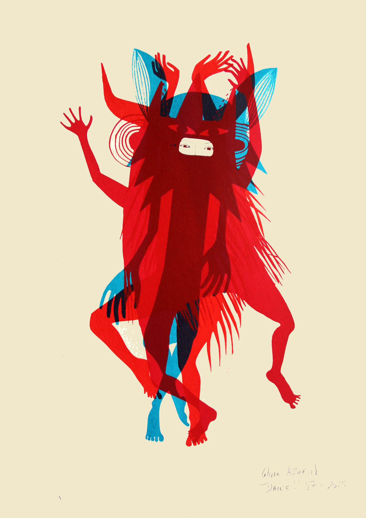 buy screenprint by Céline Azorin