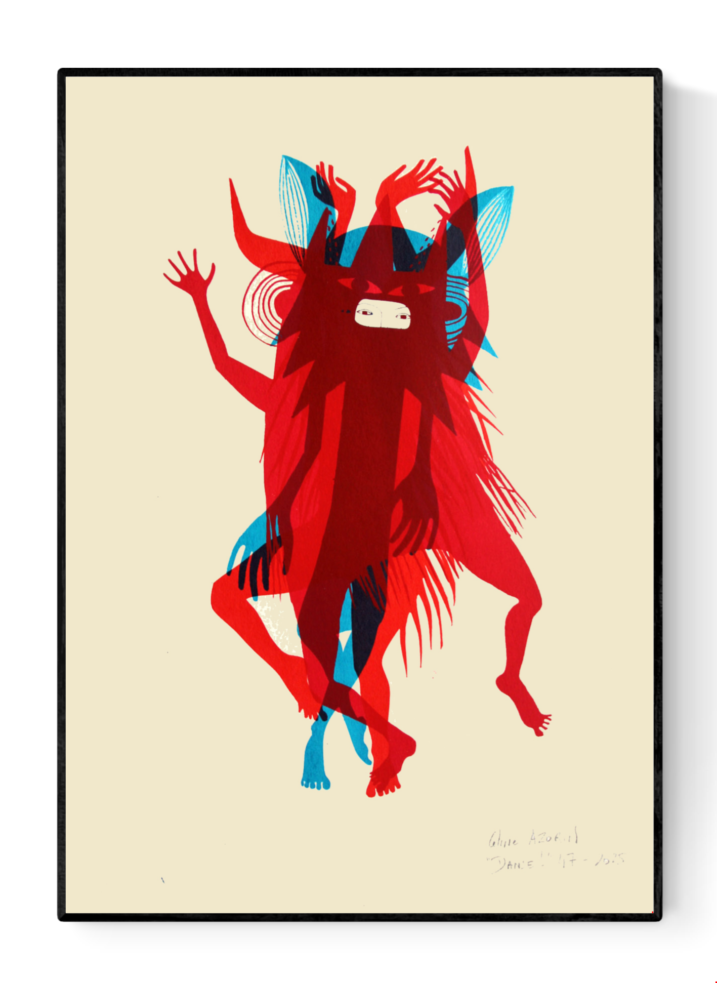 buy original screenprint by Celine Azorin