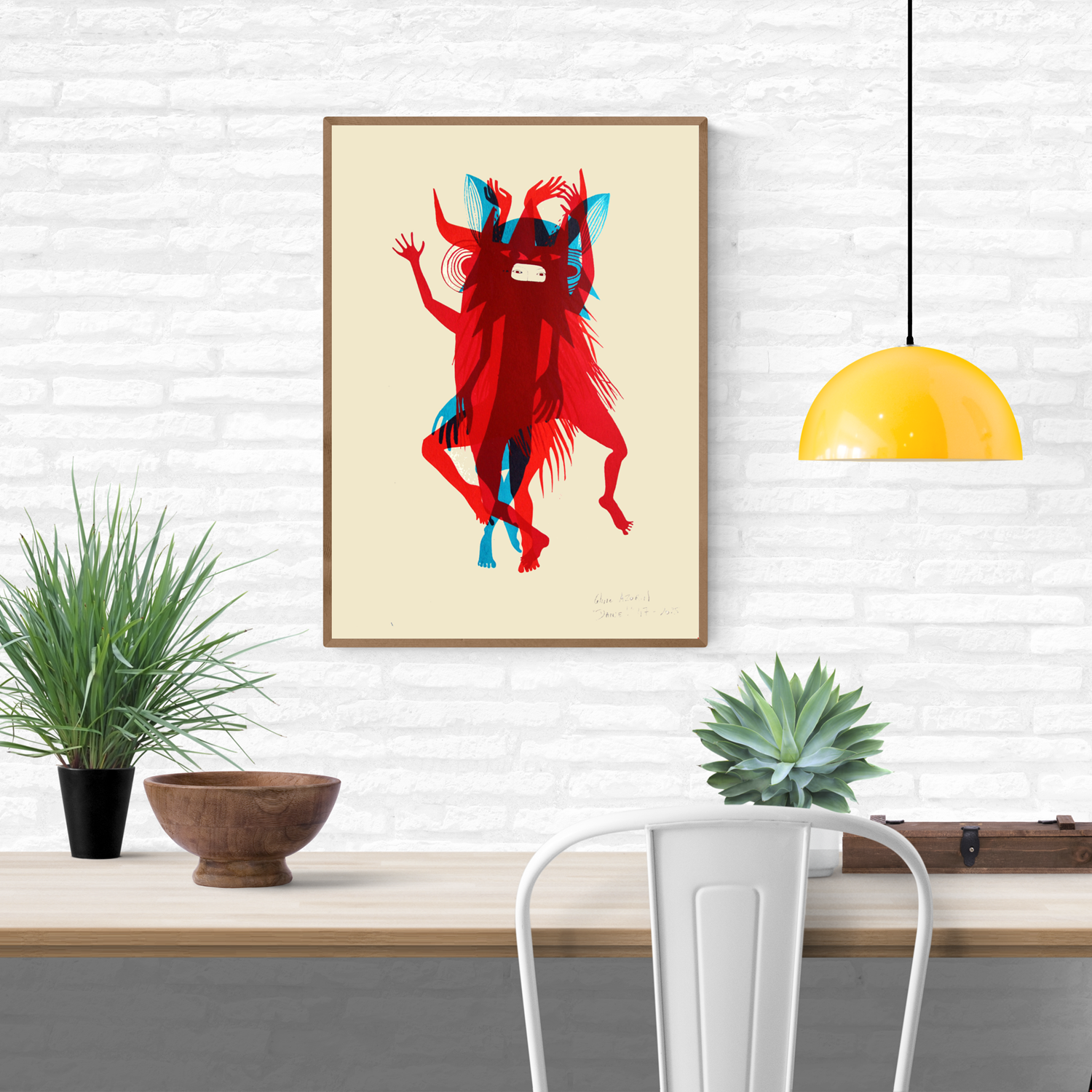 buy A3 screenrpint by French artist Celine Azorin