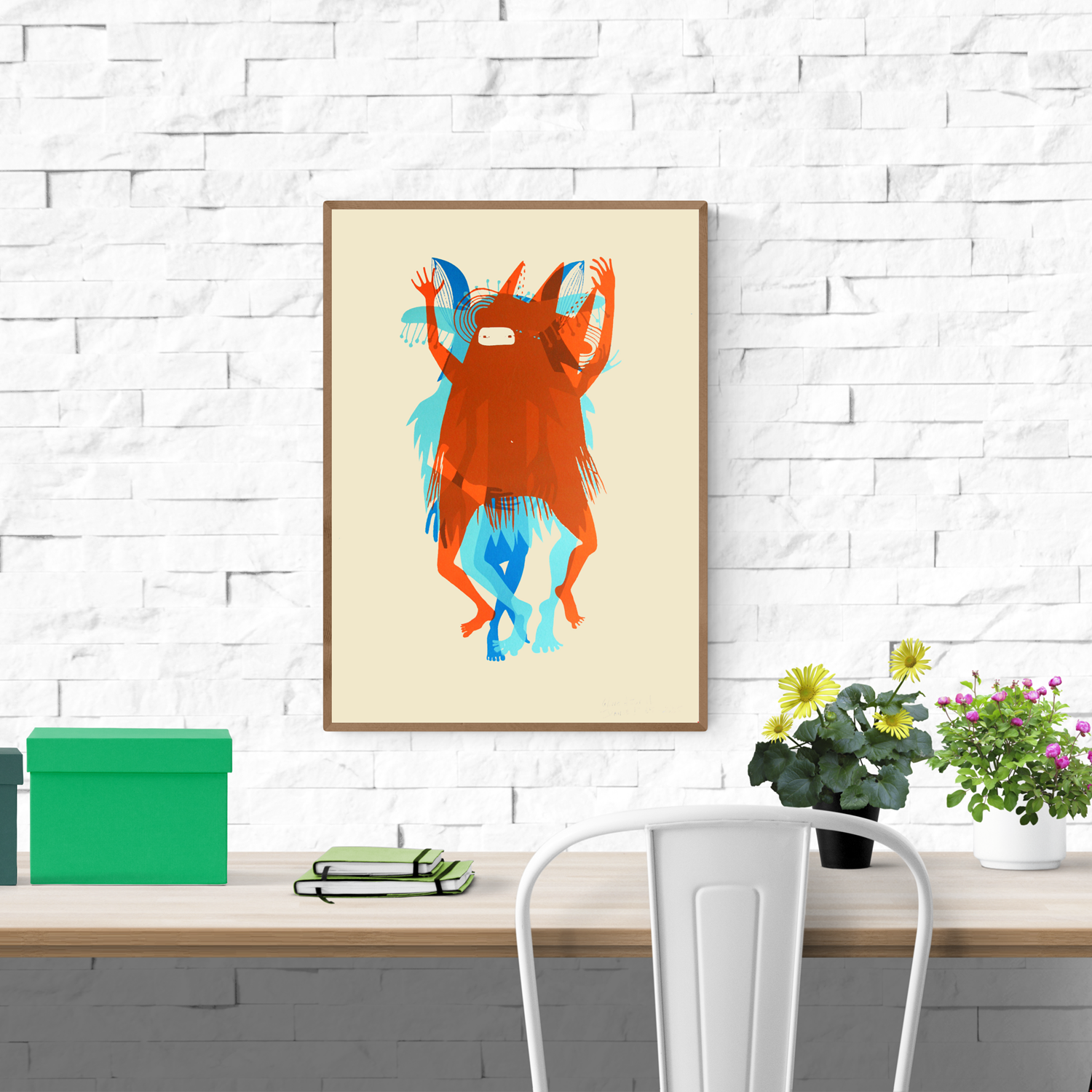 buy French artists screenprint  Celine Azorin