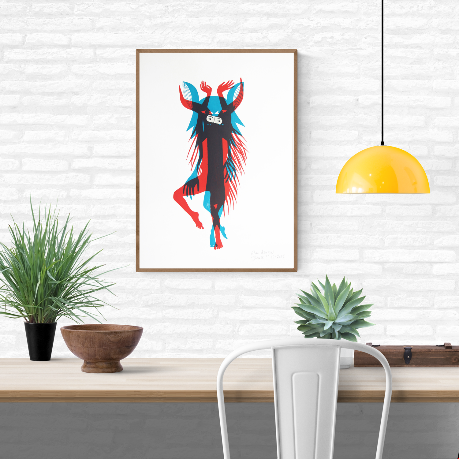 buy handmade screenprint by Céline Azorin