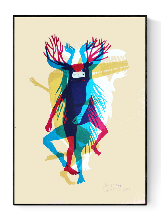 buy screen print by Celine Azorin