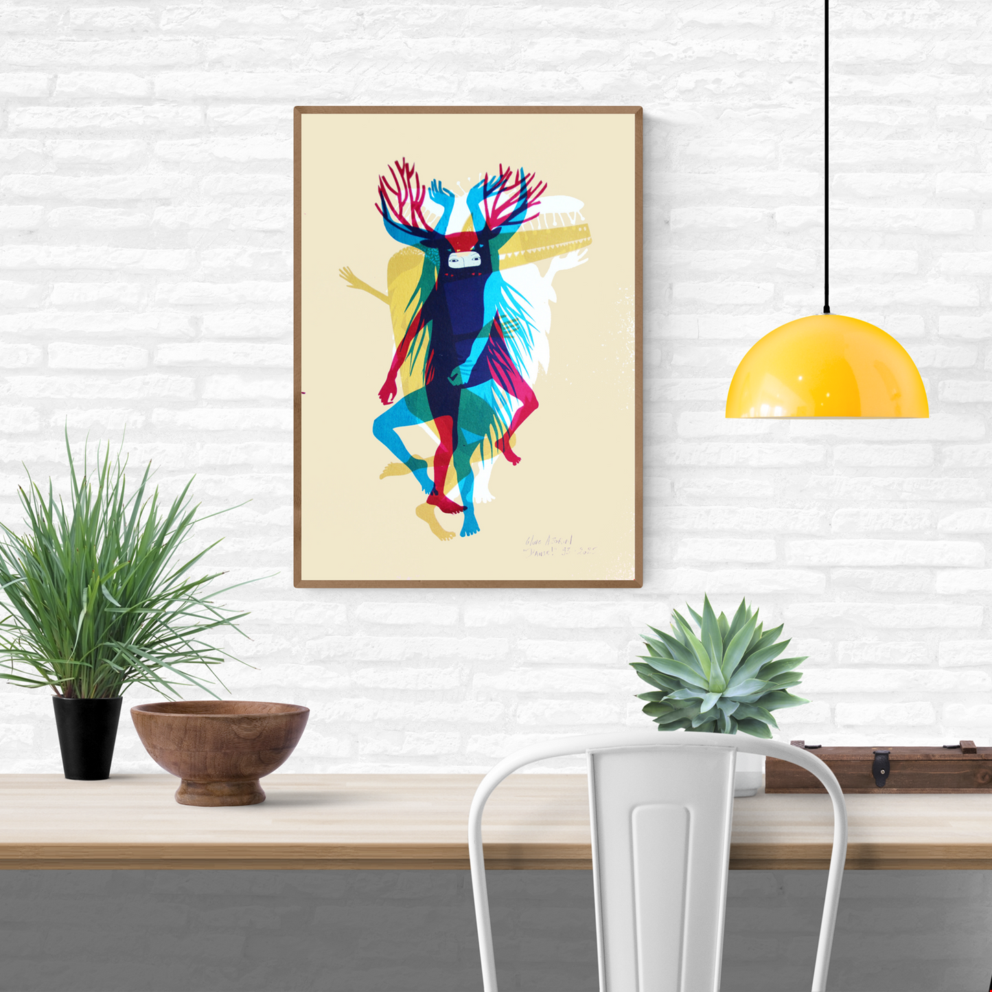 buy unique screenprint by Céline Azorin