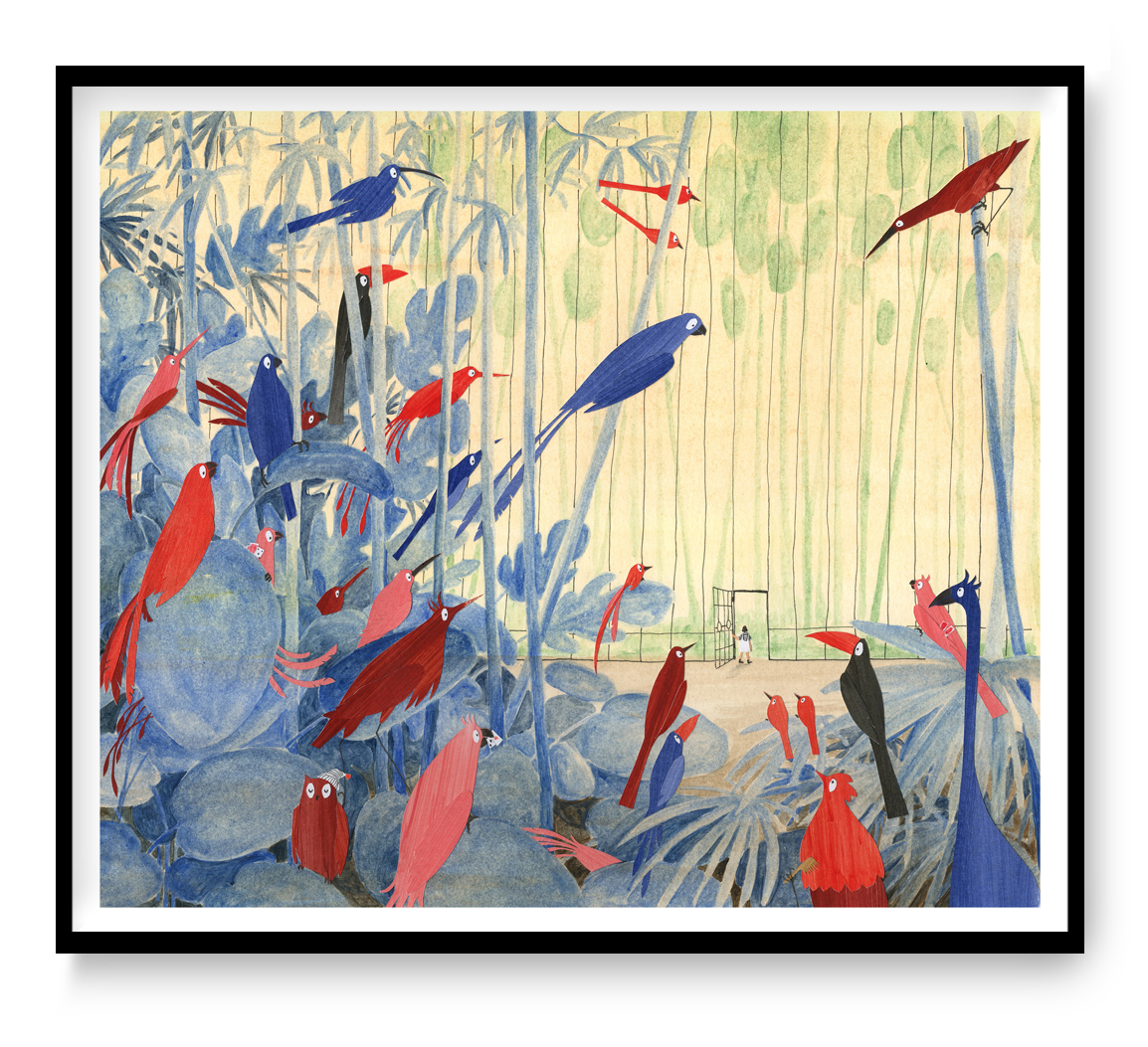 Nieuwsgierige Vogels