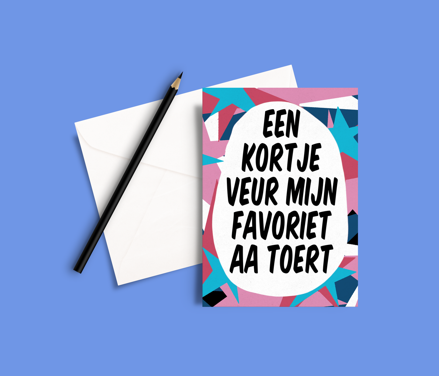 Greeting card - Tante Colette - Favoriet aa toert
