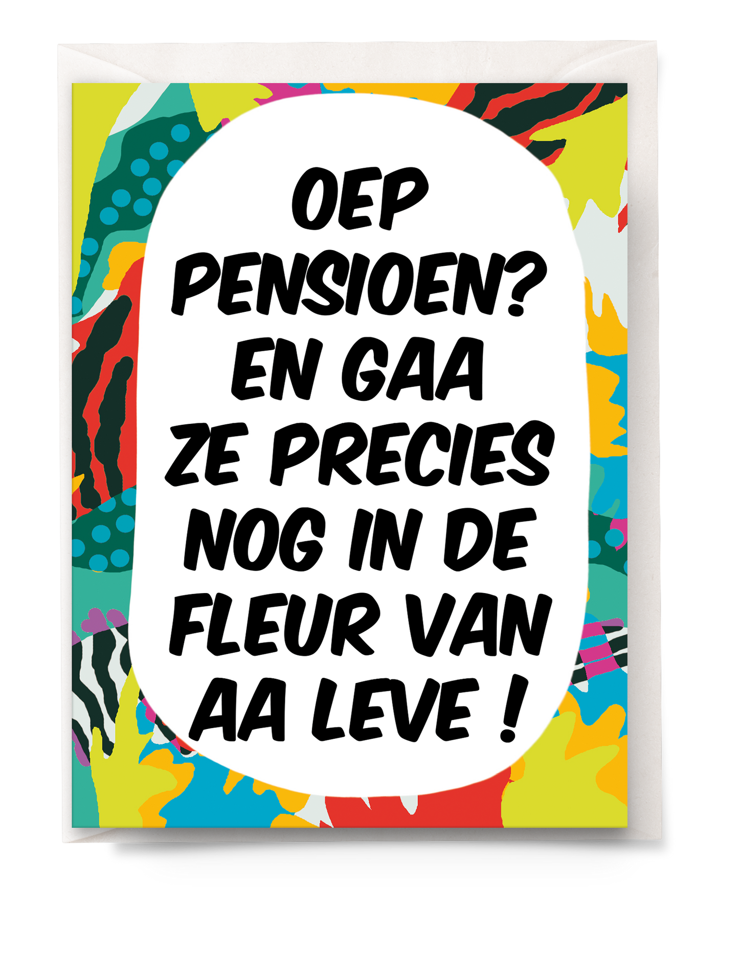 greeting card - Tante Colette - in de fleur van aa leve