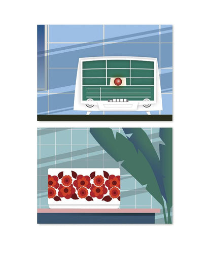 buy vintage illustration postcards