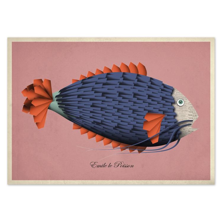 buy postcards with illustrations of fish