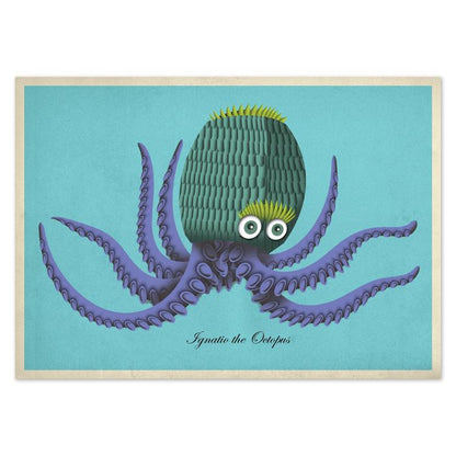 buy postcards with illustrations of fish