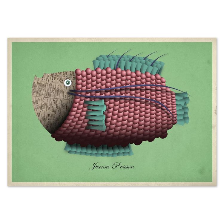 buy postcards with illustrations of fish