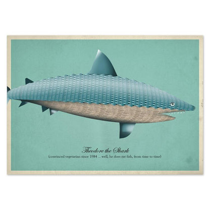 buy postcards with illustrations of fish