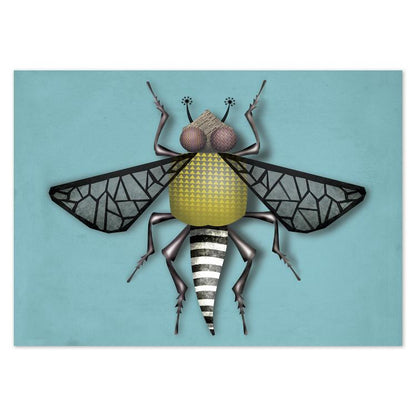 buy postcards with insect / bug illustrations