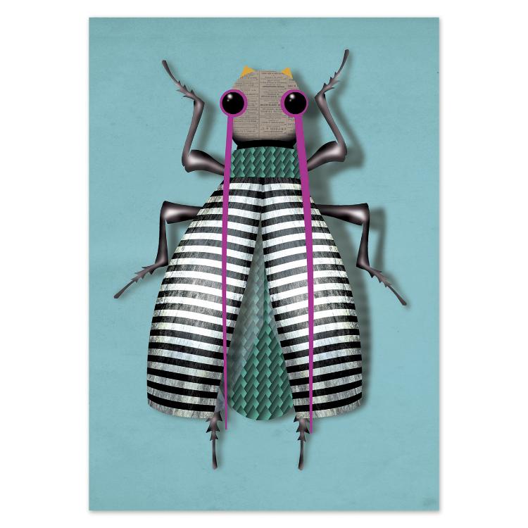 buy postcards with insect / bug illustrations