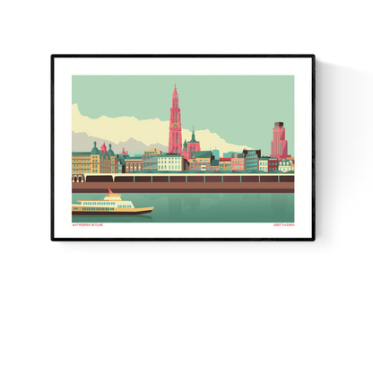 Skyline of Antwerp